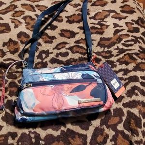 Rosetti multiclored flowered print purse